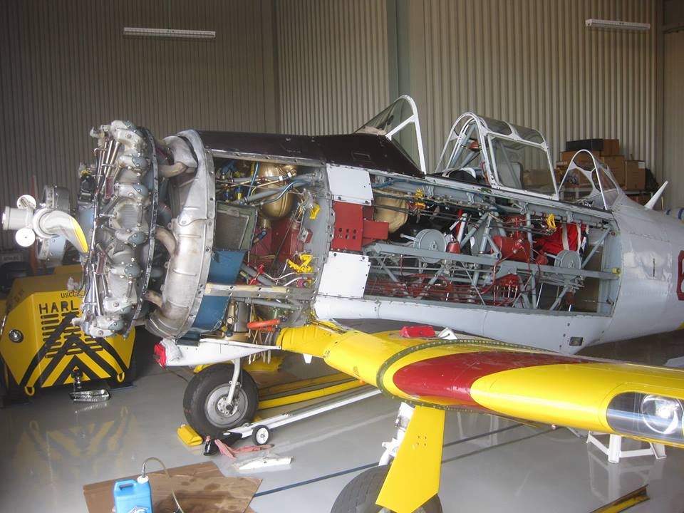 a plane sitting on top of a table